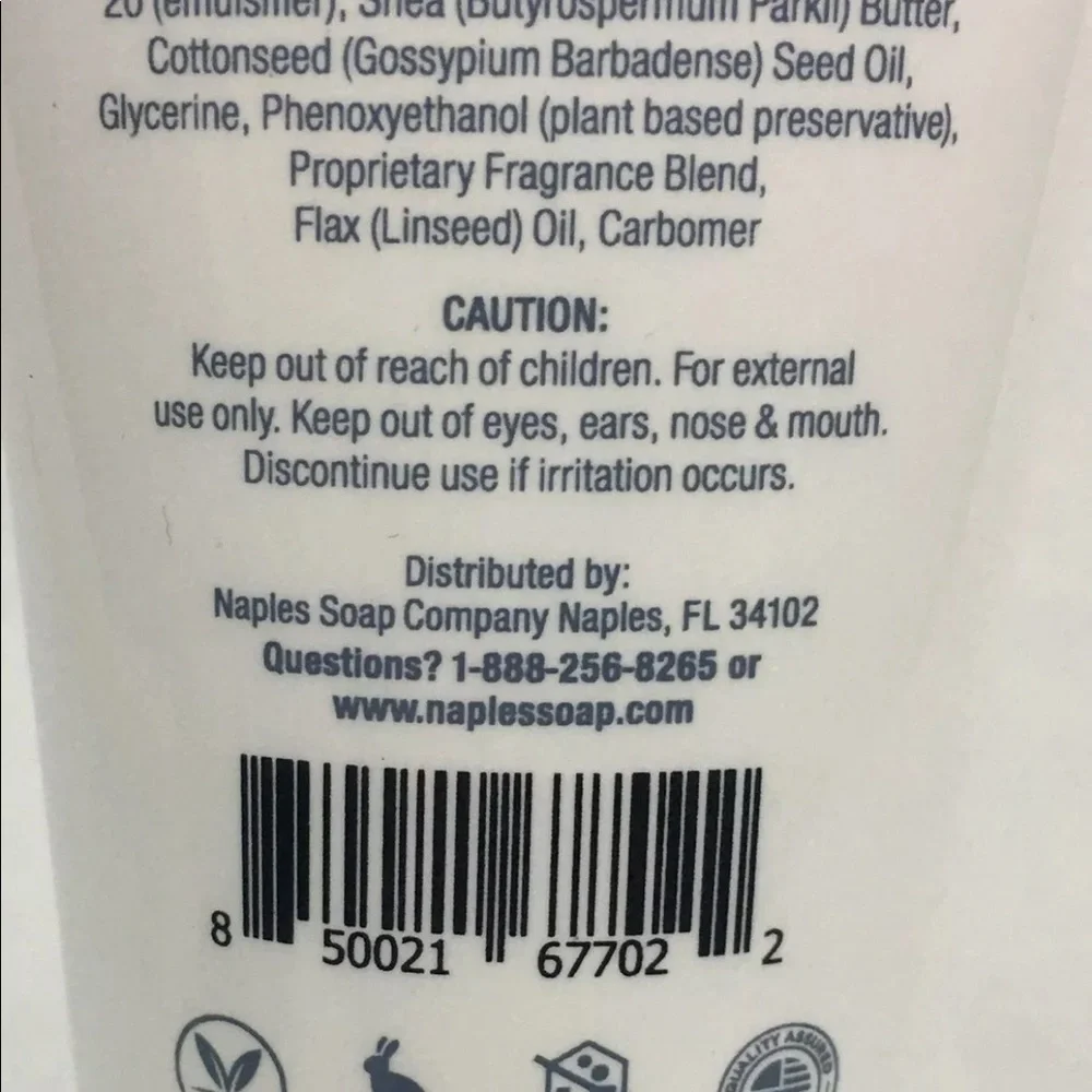 Naples Soap Company Shave Cream “Karma” Paraben Free 6oz Vegan Citrus SEALED - Picture 6 of 12